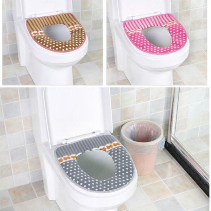 Lót bệt bồn cầu chống lạnh -tấm lót bệt toilet