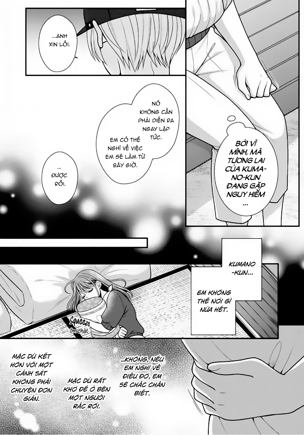 anh cảnh sát quái vật chapter 8.1 4