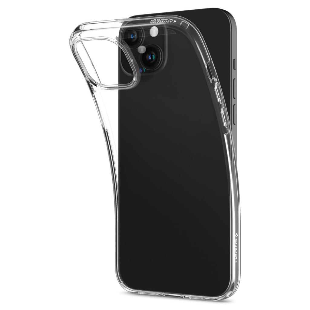 Ốp lưng cho IPhone 15/ 15 Plus/ 15 Pro/ 15 Pro Max Spigen Liquid Crystal Clear - Hàng chính hãng