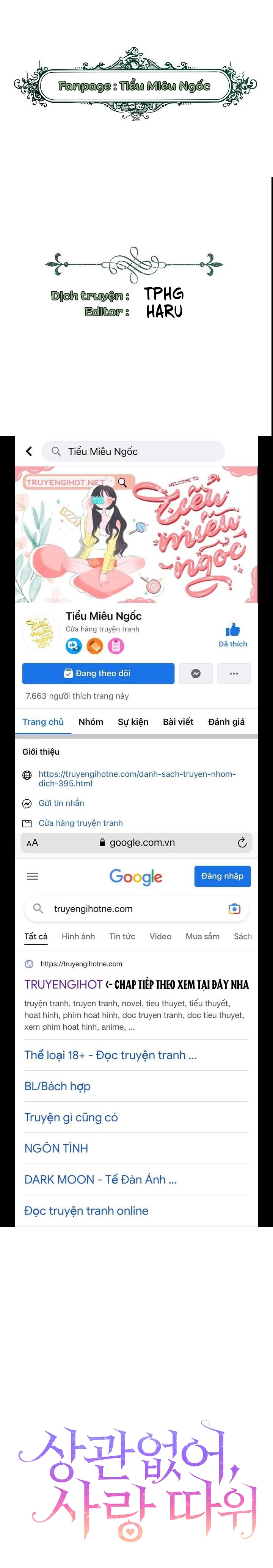 tình yêu đó chưa hề tồn tại chapter 3.1 1