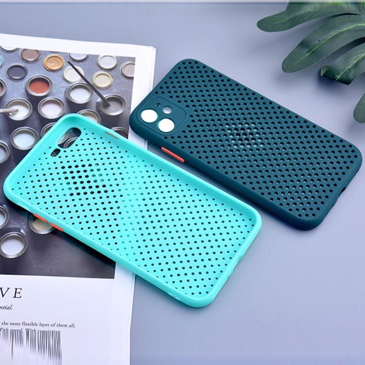Ốp Lưng Tản Nhiệt TPU Dẻo cho iP6/7/8/6P/7P/8P/X/XS/XR/XSMax/11/12/13 Đủ Dòng Máy - Mã TZAC263