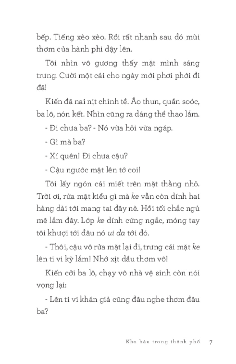 Văn Học Thiếu Nhi - Kho Báu Trong Thành Phố _TRE