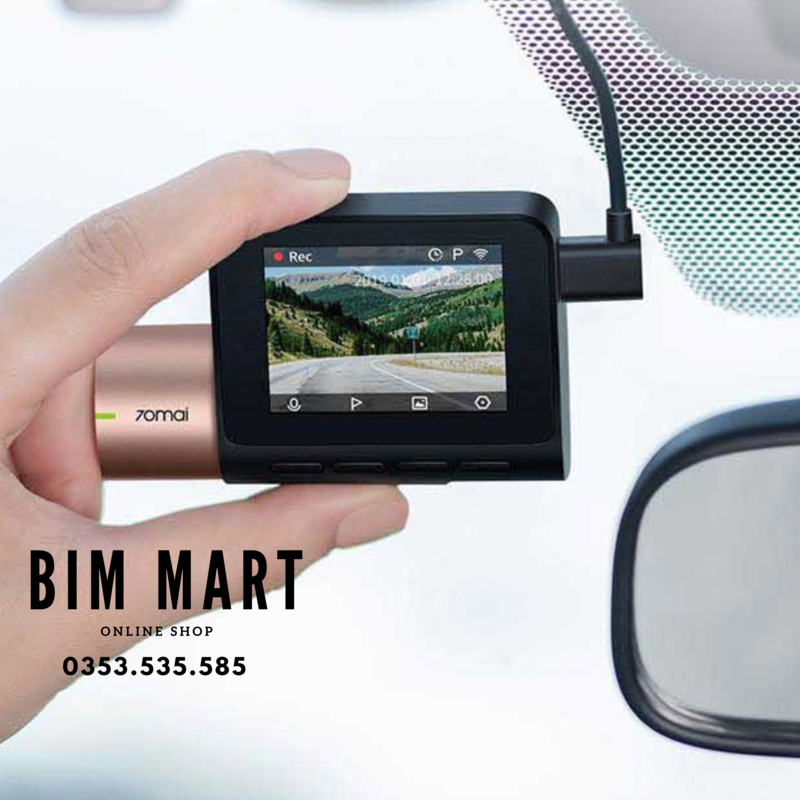 Camera Hành Trình Dành Cho Ô tô 70Mai A500s Tích Hợp Sẵn GPS - Hàng Nhập Khẩu