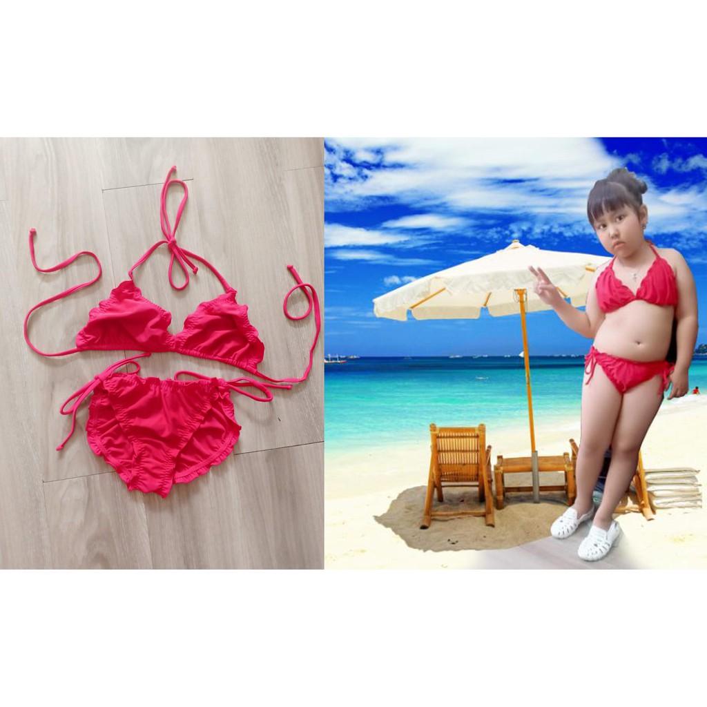 bikini trẻ em/người lớn 25-60kg 3 MÀU