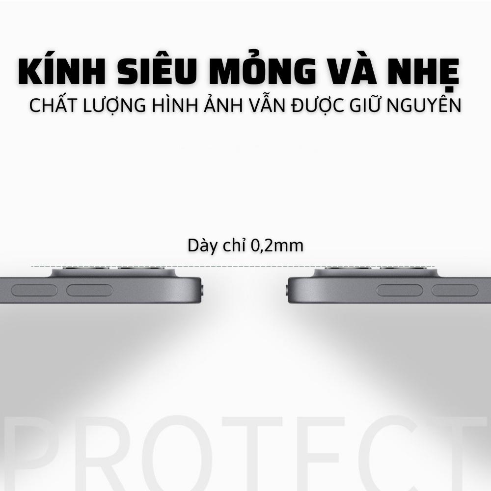 Cường lực kính cụm Camera cho iPad Pro 11/12.9 inch - Cường lực kim loại cho Camera cho iPad 11/12.9&quot; dòng iPad năm 2020/21