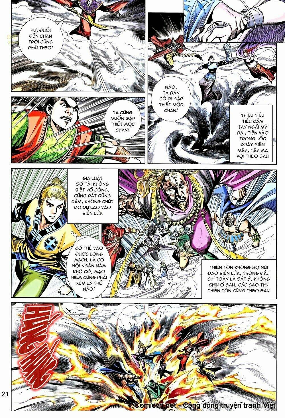 thiên tử truyền kỳ 8 - thương thiên bá hoàng chapter 45 21