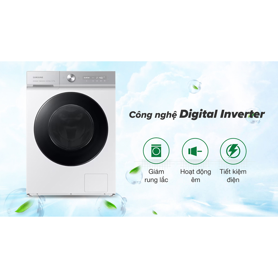 Máy giặt Samsung Inverter 14 kg WW14BB944DGHSV chỉ giao HN