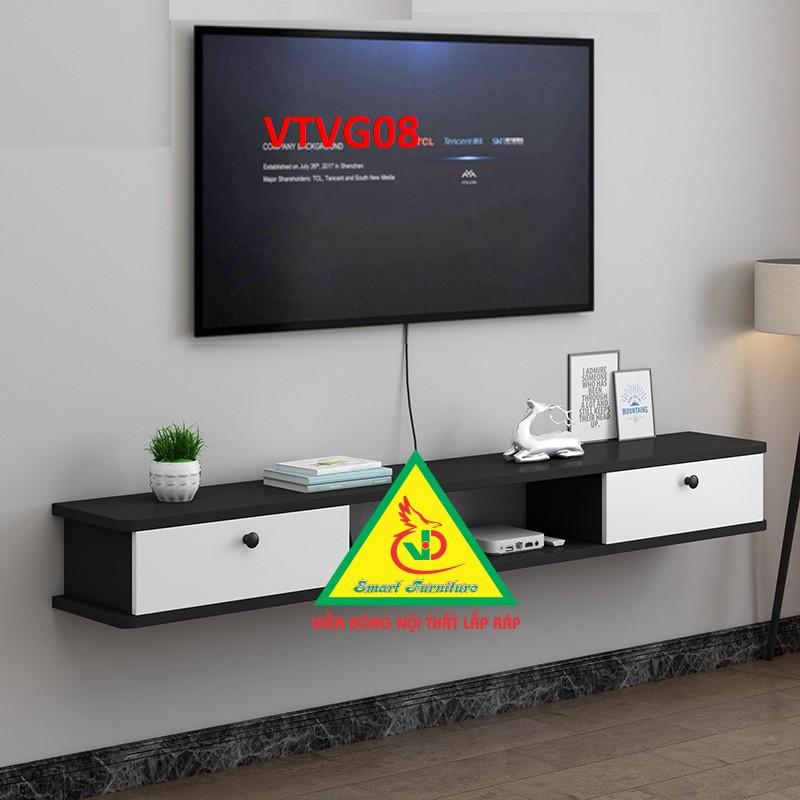 Kệ Ti Vi Treo Tường Trang Trí VTVG08 - Nội Thất Lắp Ráp