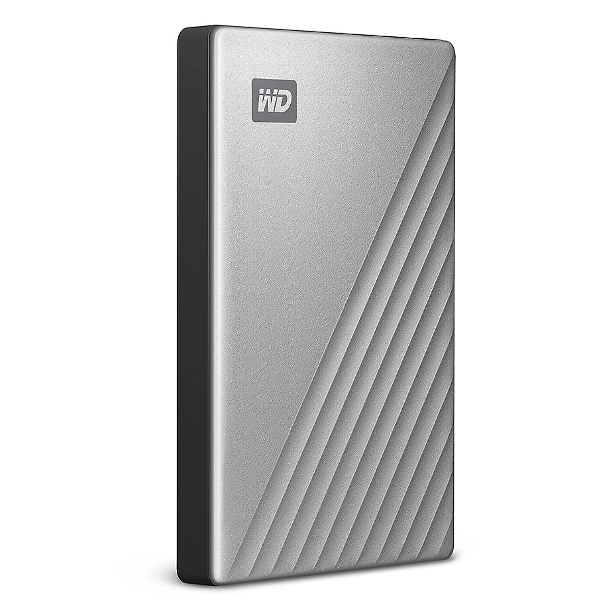 Ổ Cứng Di Động HDD WD My Passport Ultra 1TB USB Type C Màu Bạc - Hàng Nhập Khẩu