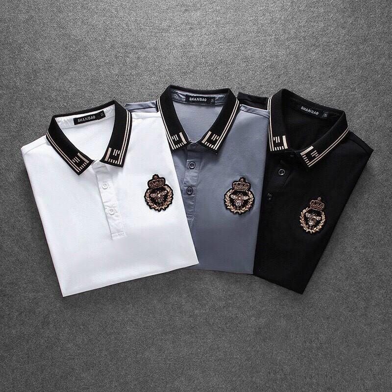 Áo thun cổ bẻ polo cao cấp vải thun cotton siêu co dãn hàng chuẩn shop Phuongnamshop20 kve49