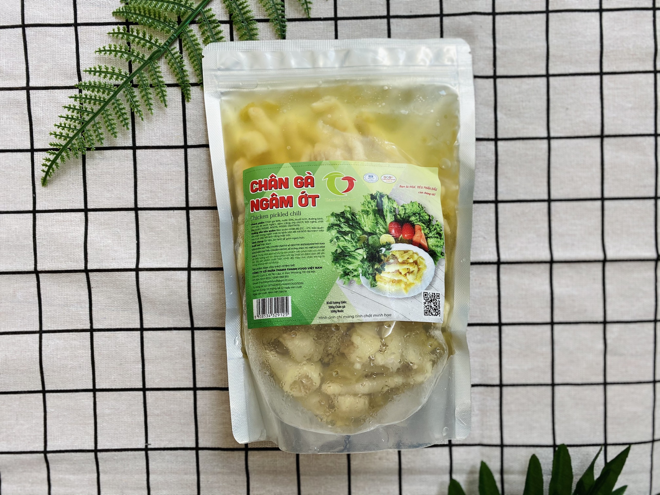 CHÂN GÀ NGÂM ỚT 500G OCOP VIETNAM THANH THANH FOOD