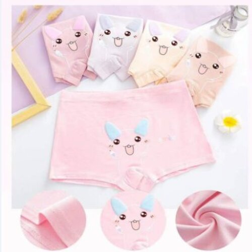 Quần chip hình con vật ngộ nghĩnh cho bé gái size 16-25kg chất cotton mềm mịn mát