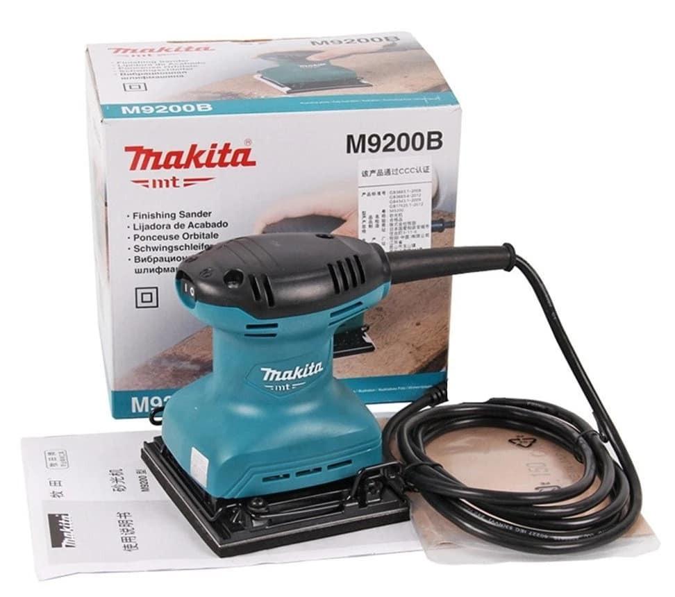 MÁY CHÀ NHÁM RUNG 180W (112X102 MM) MAKITA M9200B - HÀNG CHÍNH HÃNG