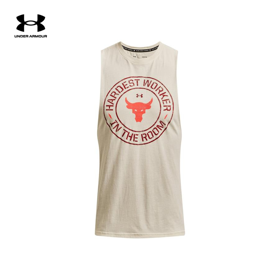 Áo ba lỗ thể thao nam Under Armour PJT RK HARDEST WORKER TNK - 1370492-279