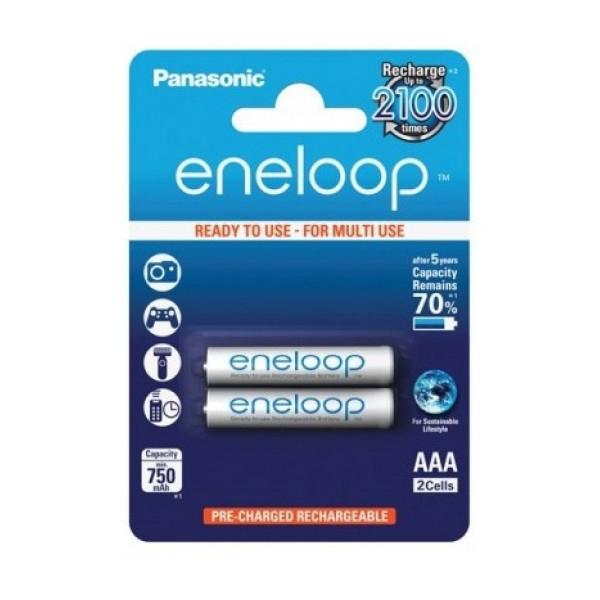 Bộ 2 Pin AAA Panasonic Eneloop 800mAh - Hàng chính hãng