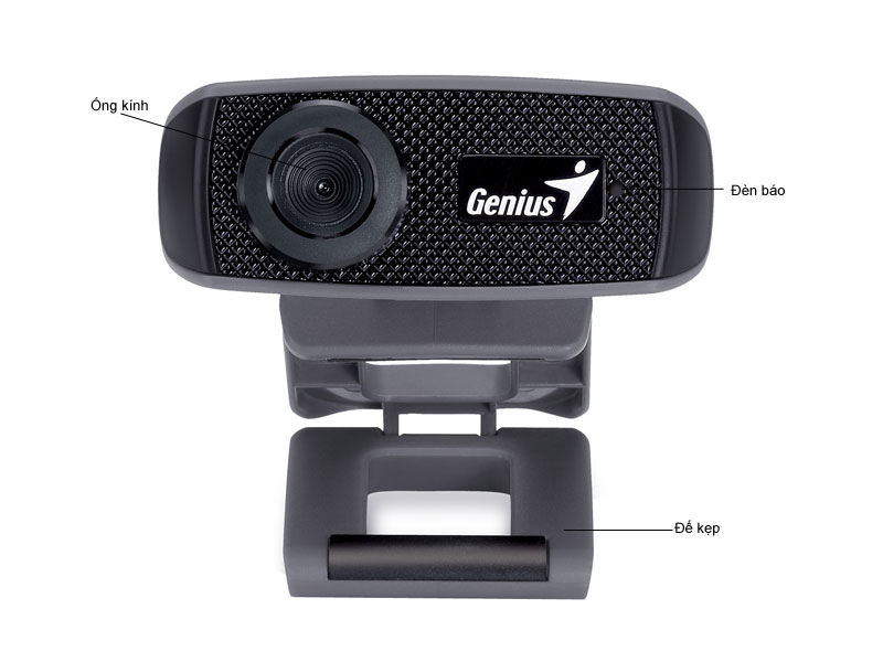 Webcam Genius Facecam 1000X độ phân giải HD - Hàng chính hãng