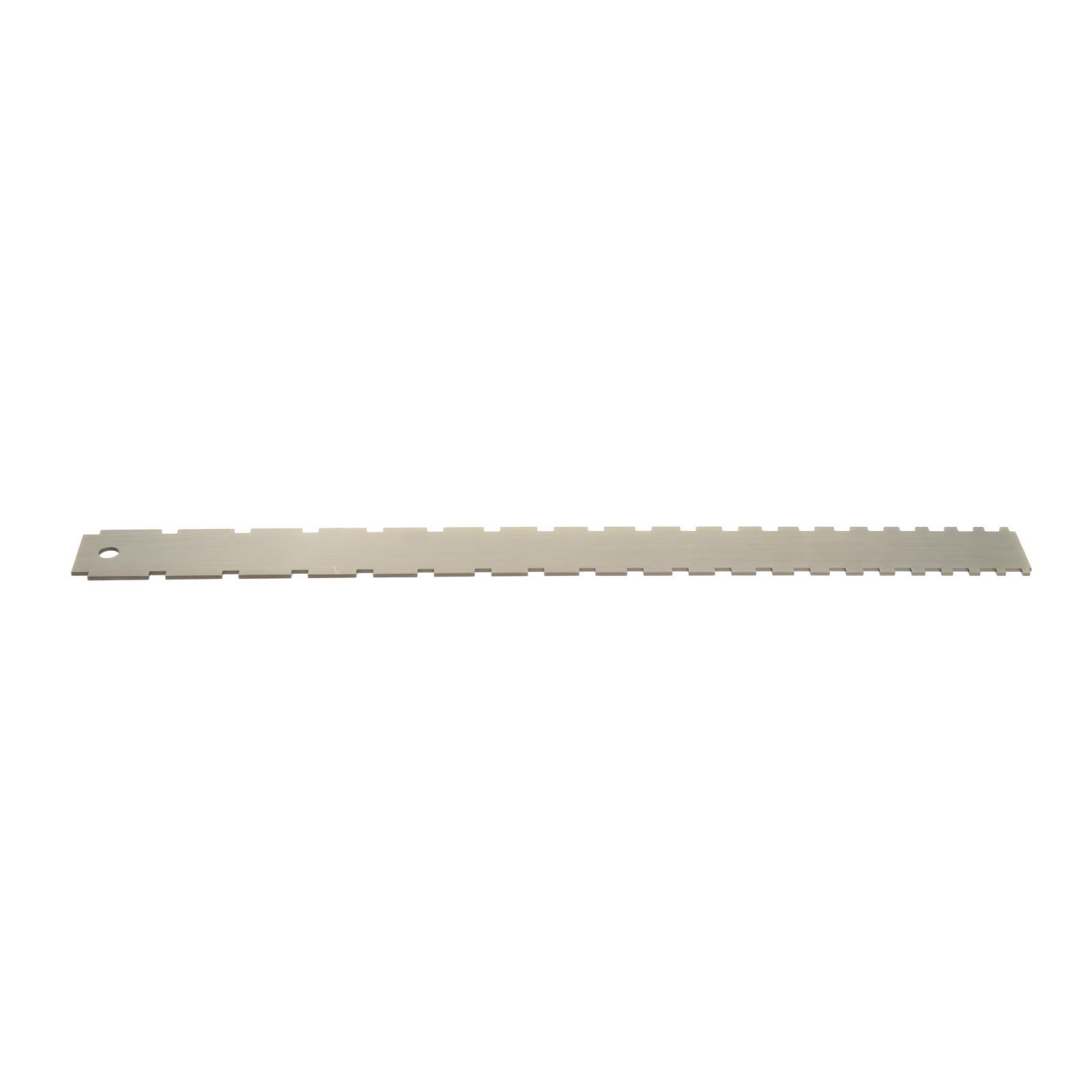 NOTCHED STRAIGHT EDGE for Electric  Guitar Neck Tool 16.5" Bronze