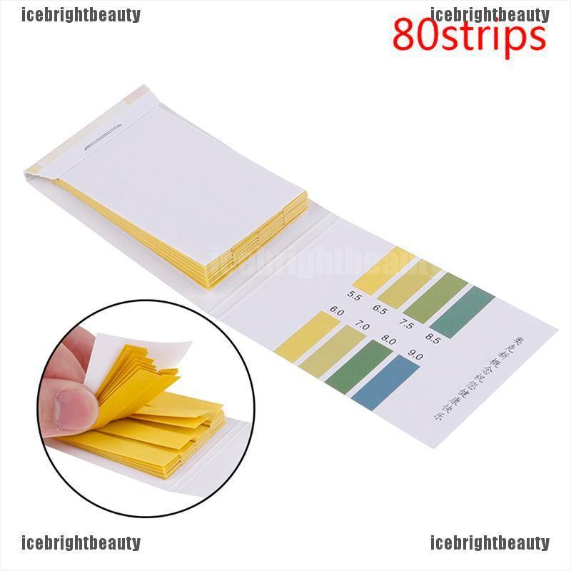 Set 80 Tờ Giấy Đo Độ Ph 5.5-9.0