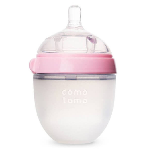 Bình Sữa Comotomo Silicone - Hồng (150ml)
