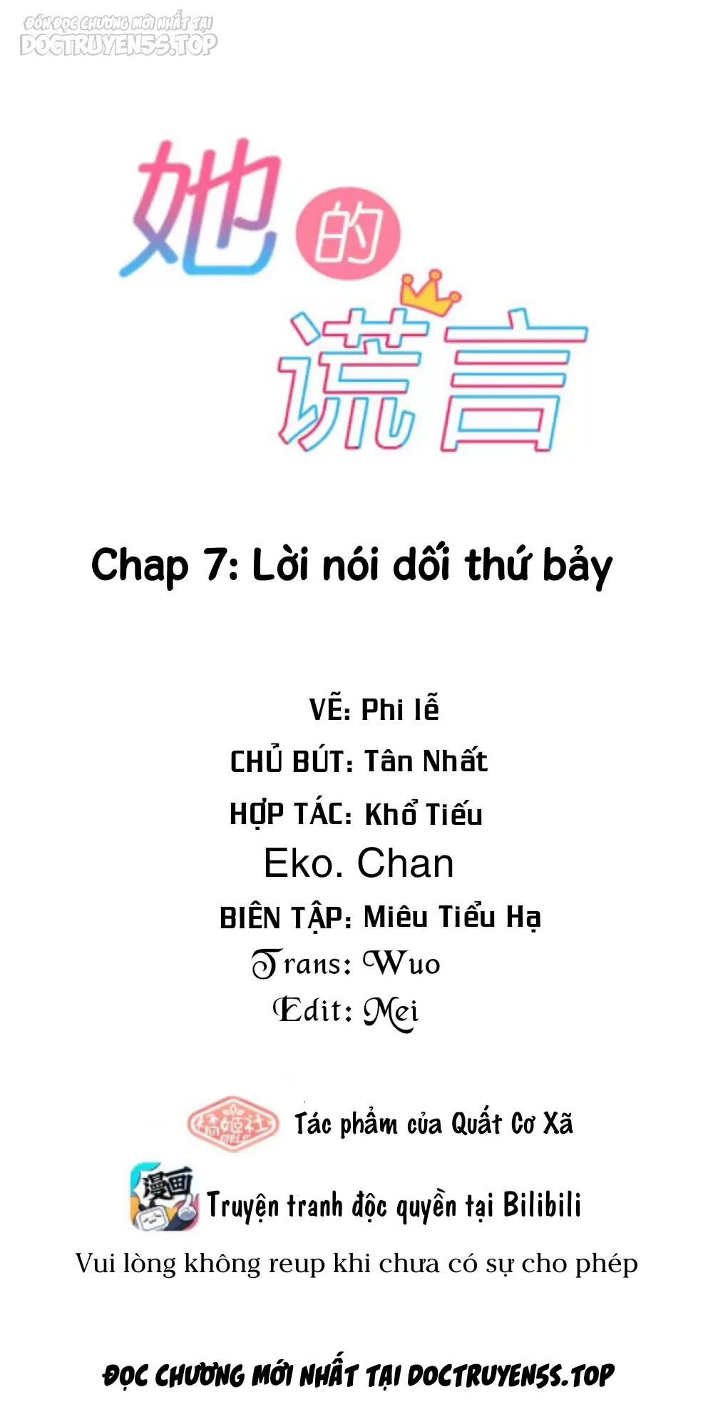 lời nói dối của cô ấy chapter 7 3