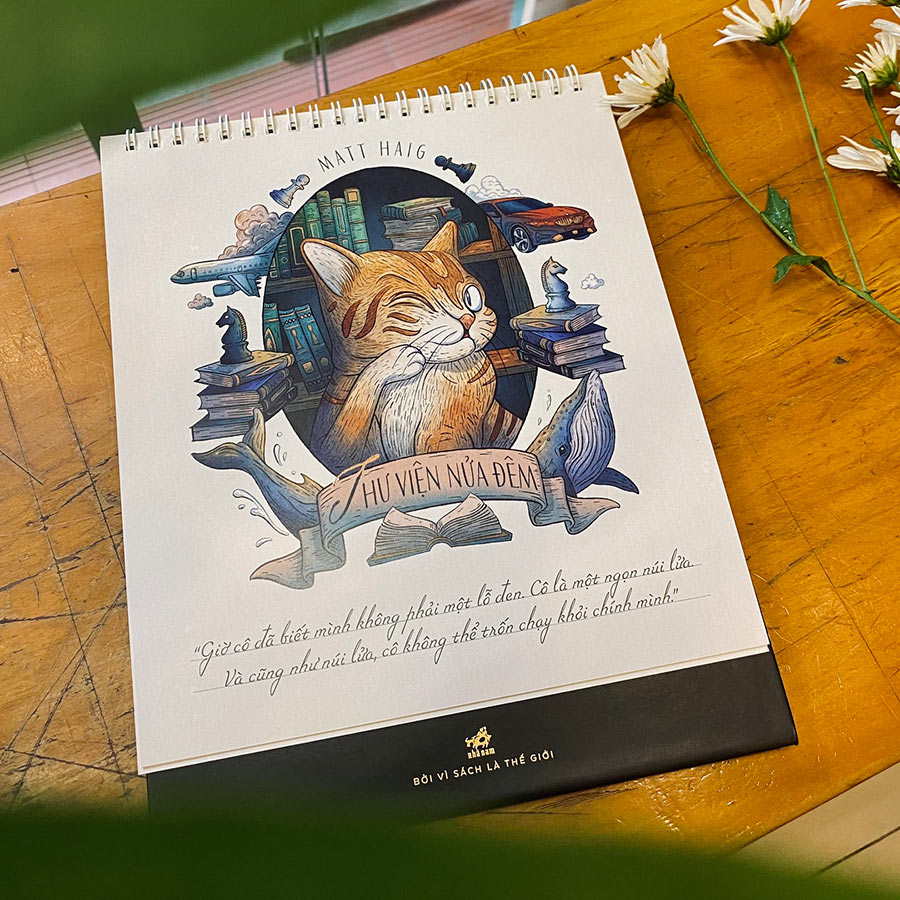 Lịch Nhã Nam - Những chú mèo văn chương -  Happy New Year Quý Mão 2023