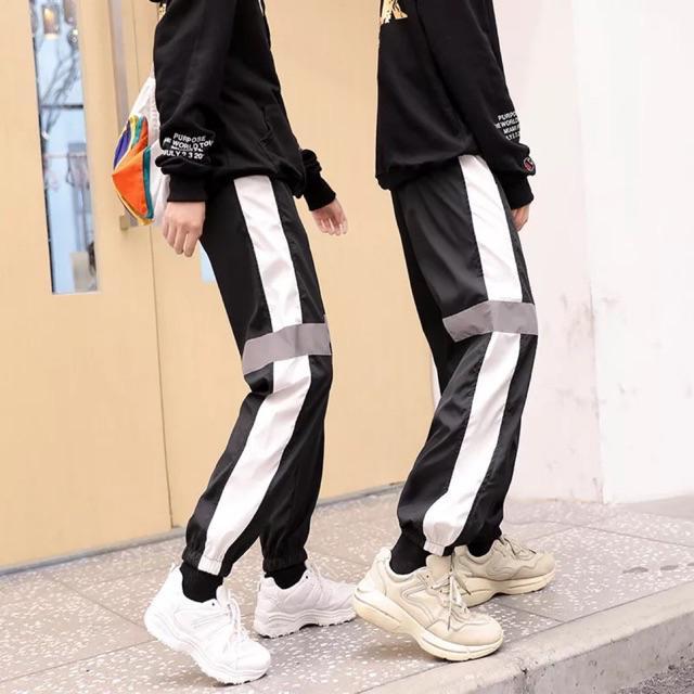 Quần Jogger Nỉ Unisex “ Phản Quang Gối” G-ALPHA - F004