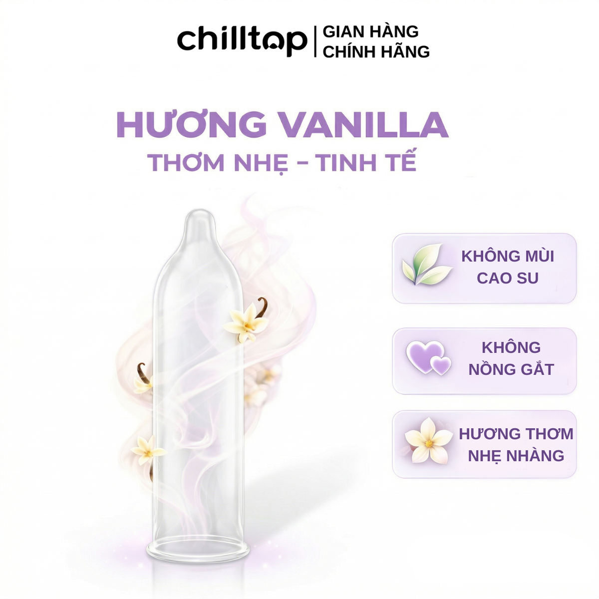 Bao cao su Chilltop PleasureMax Delay 4in1 Gân Gai, Kéo dài thời gian Hộp 10 Bao