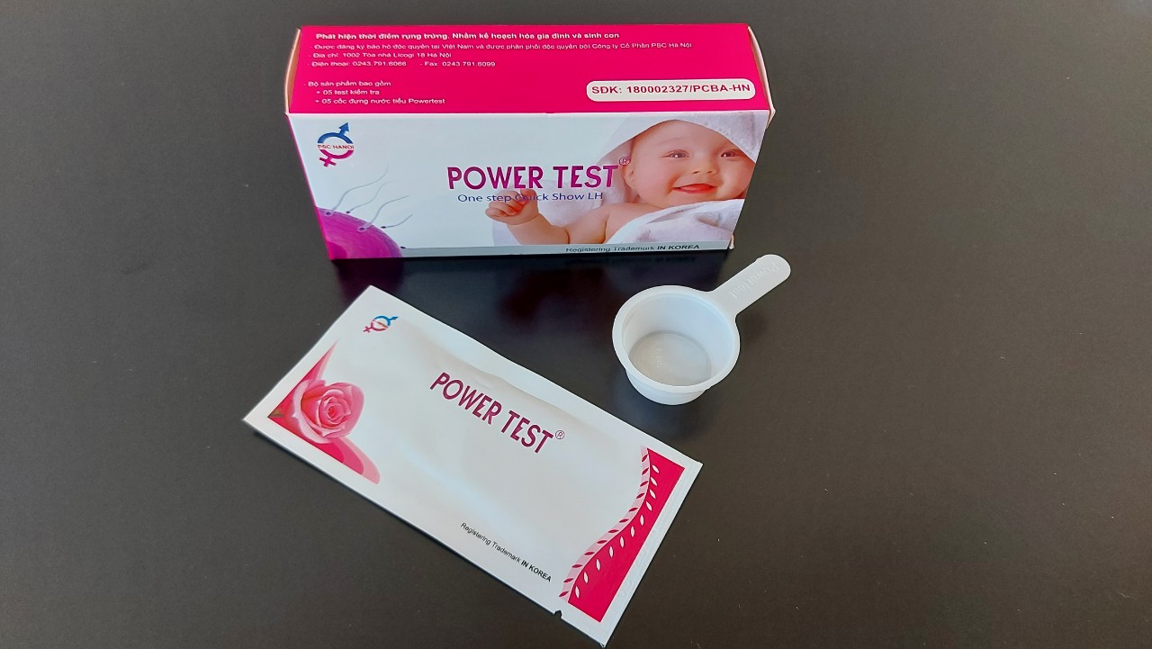 Que Test Rụng Trứng PowerTest - Che Tên Sản Phẩm