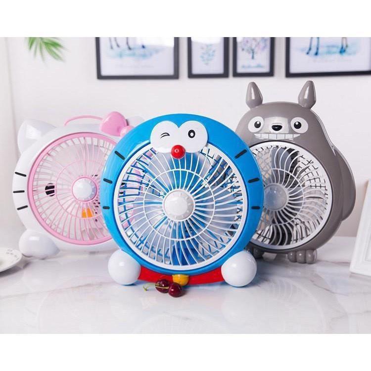 Quạt bàn mini cắm điện hạn chế ồn hình thú ngộ nghĩnh an toàn nhỏ gọn có bảo hành - giao hàng ngẫu nhiên - Hàng Chất Lượng