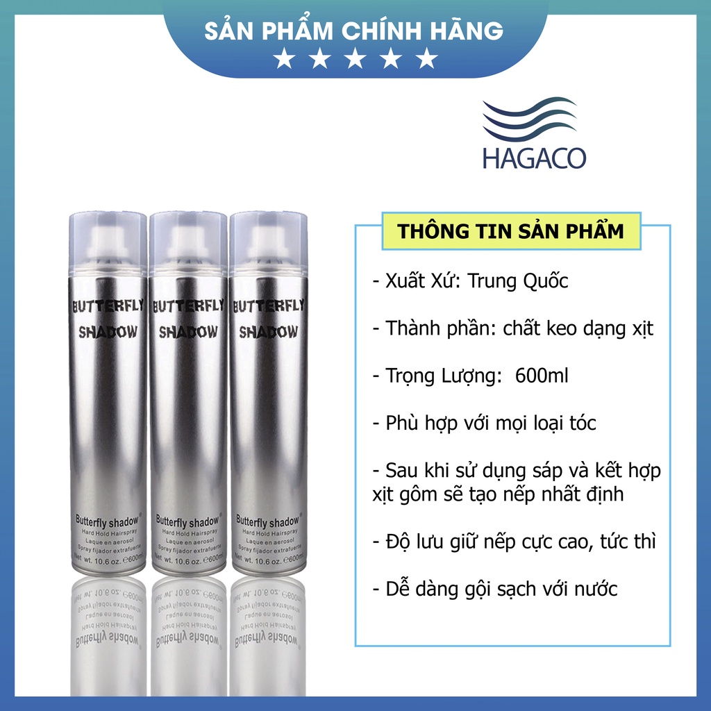 Gôm bạc giữ nếp tạo kiểu nam nữ 150ml