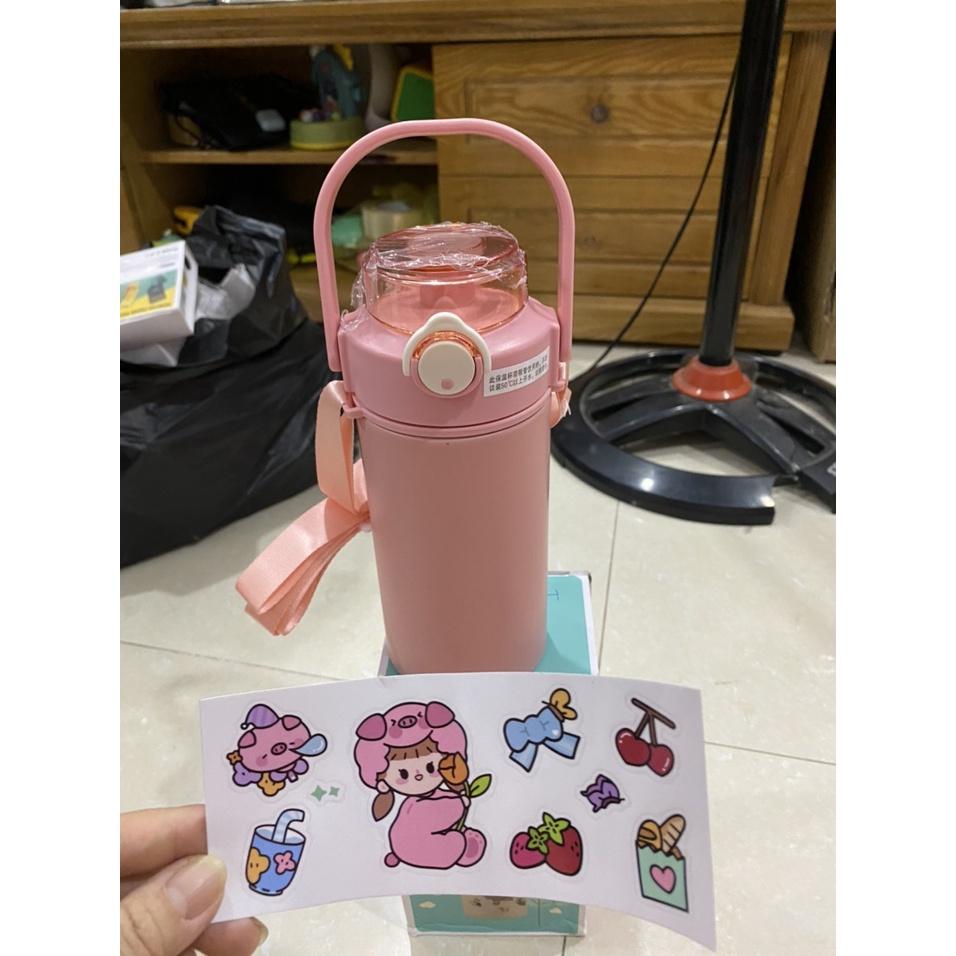 Bình Giữ Nhiệt Inox 304 Siêu Bền Cute Lạc Lối
