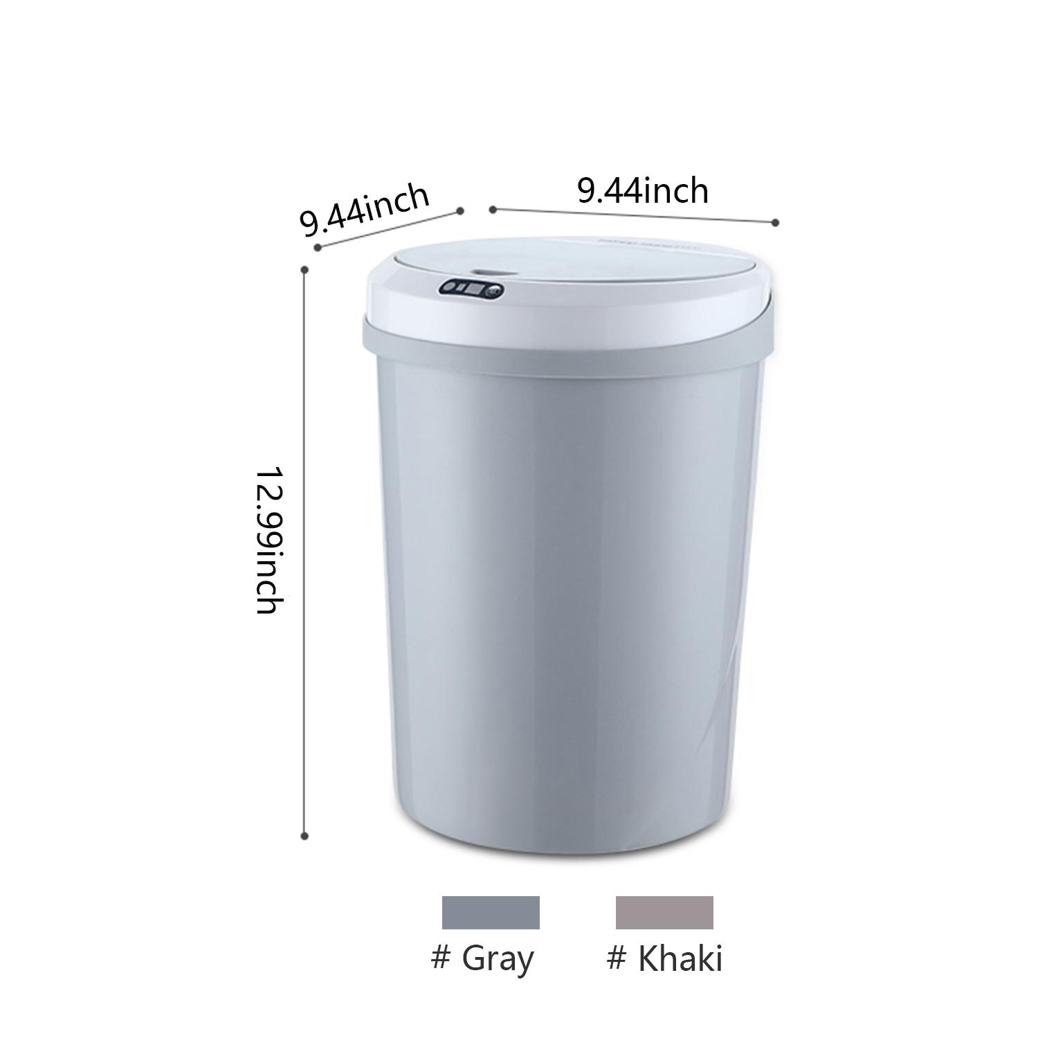 Thùng rác tự động Cảm biến chuyển động hồng ngoại có nắp đậy 12L
