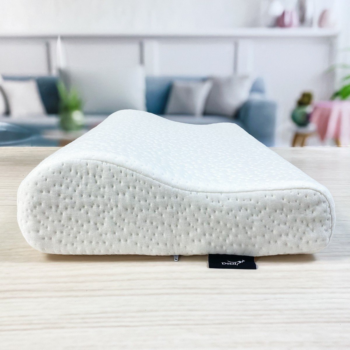 Gối Cao Su Non Ngủ Ngon MEMORY FOAM DOZZI DZB266 - Thương Hiệu Úc - Hàng Chính Hãng