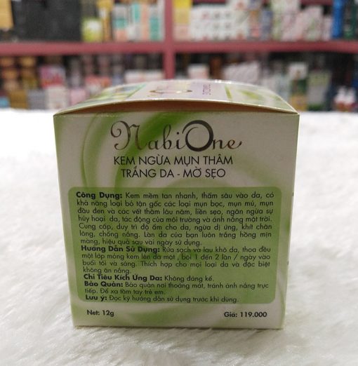 Kem Mụn thâm trắng da nabione