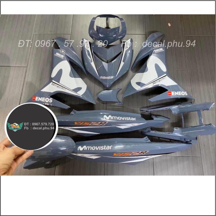 Tem Exciter 150 Movistar Xám xi măng