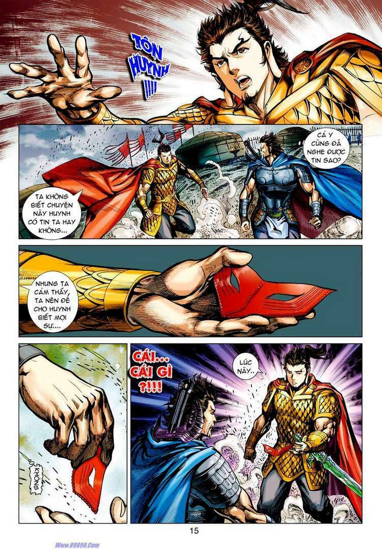thiên tử truyền kỳ 7 - tam quốc kiêu hoàng chapter 34 14