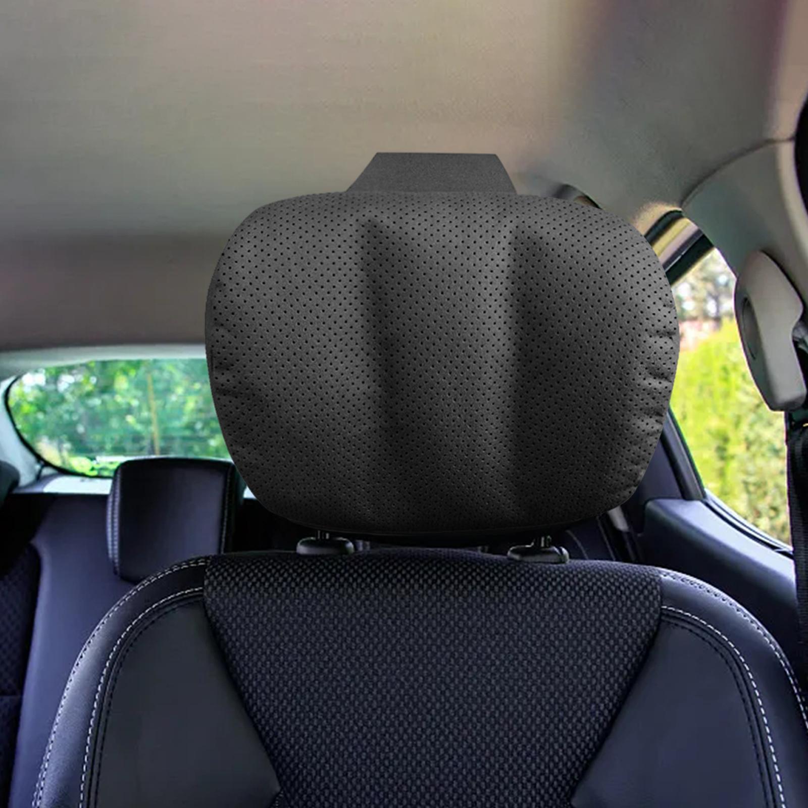 Car Headrest Pillow Comfortable Soft Portable Auto Headrest Car Neck Pillow