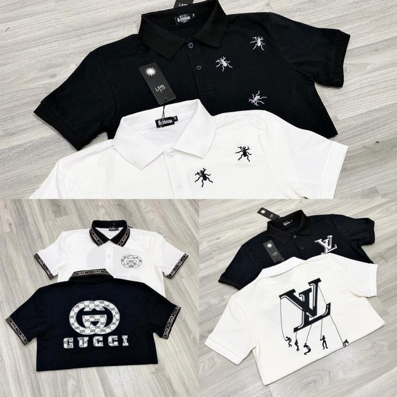 ️ ÁO THUN CỔ TRỤ CAO CẤP Chuẩn shop Size: M L XL