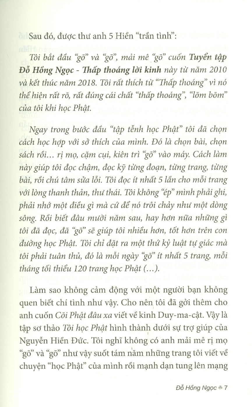 Tôi Học Phật