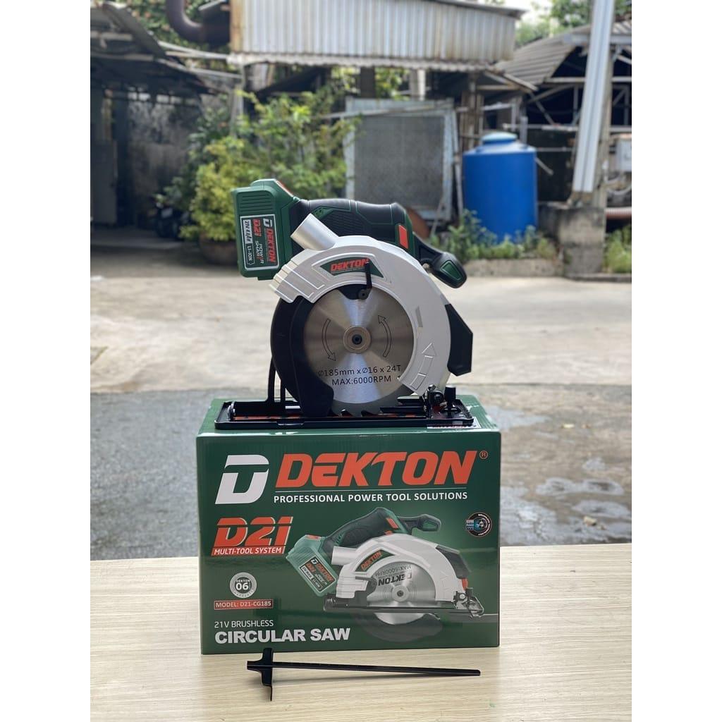 MÁY CƯA GỖ 185MM DÙNG PIN D21 DEKTON D21-CG185 - HÀNG CHÍNH HÃNG