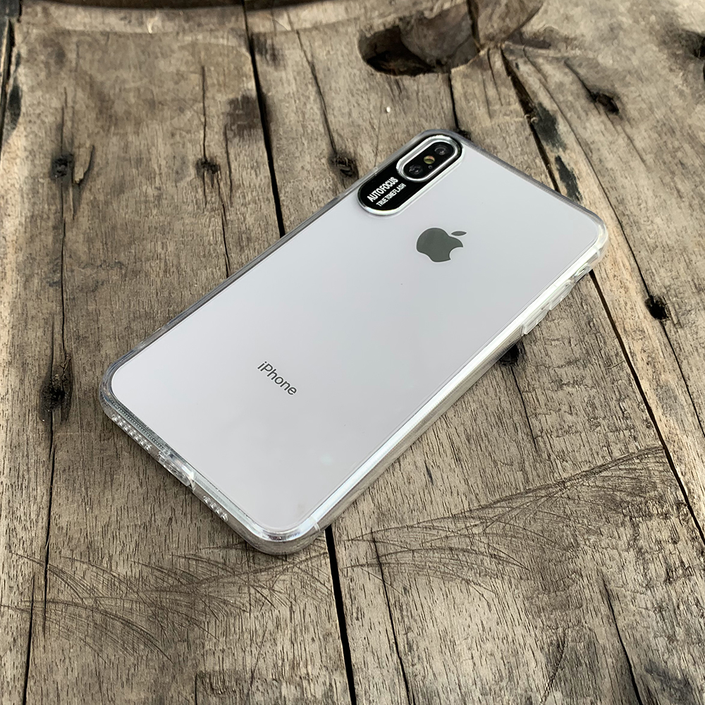 Ốp lưng bảo vệ camera dành cho iPhone X / iPhone XS - Màu đen