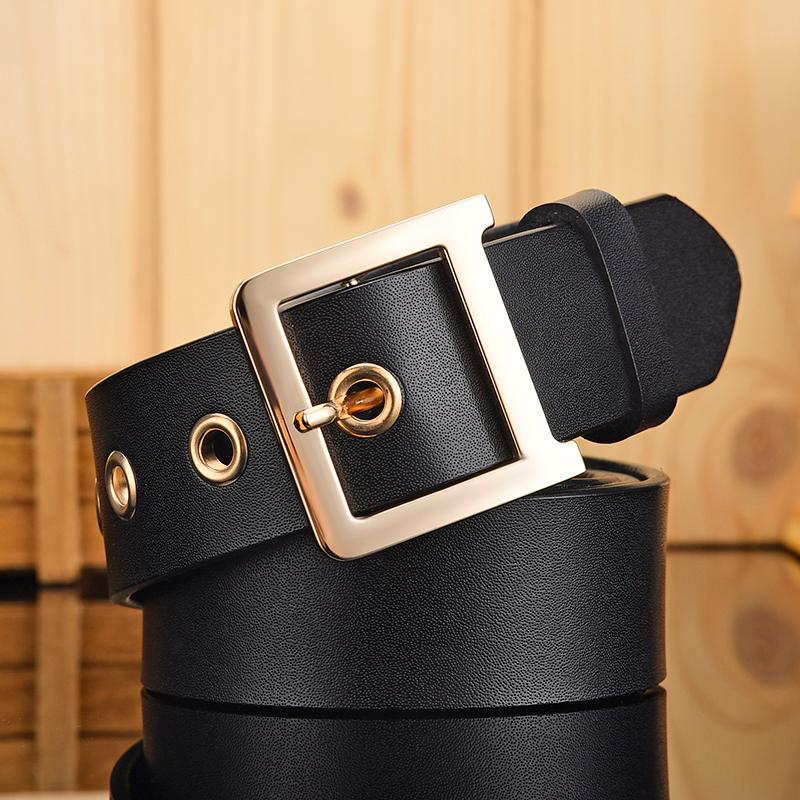 Mới Sang Trọng Boutique Loại D Vàng Bạc Khóa Nữ Có Thể Sử Dụng Dây Lưng, nhiều Màu Tùy Chọn Thời Trang Thắt Lưng Doanh.