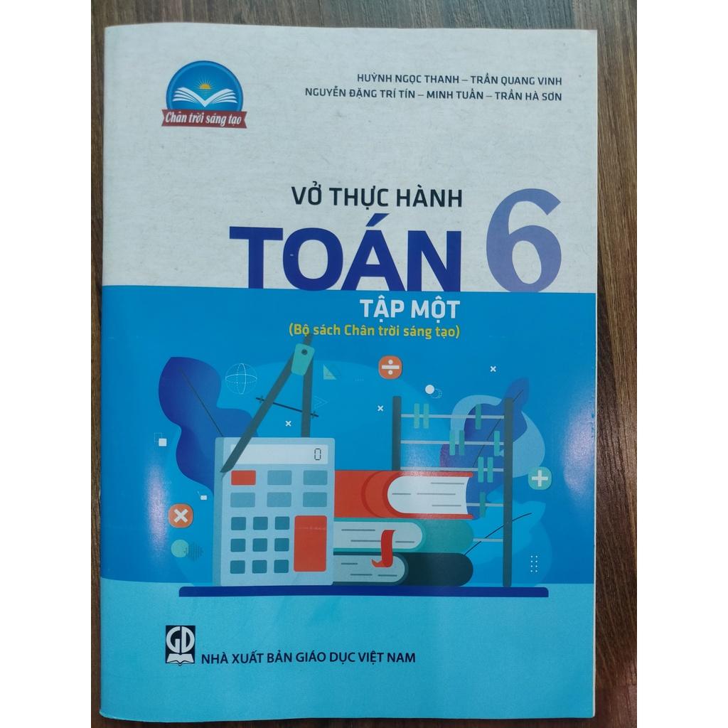 Sách combo vở thực hành toán 6 - tập 1 + 2