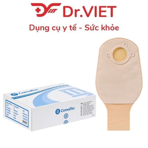 Túi Hậu Môn Nhân Tạo 1 Mảnh ConvaTec Xả Được, Đế Hydrocolloid, Chống Kích Ứng