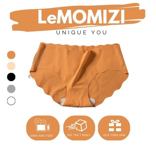 Quần Lót Nữ Đúc Su, gợn sóng LeMOMIZI cao cấp thun lạnh không đường may kháng khuẩn size M đến XXL