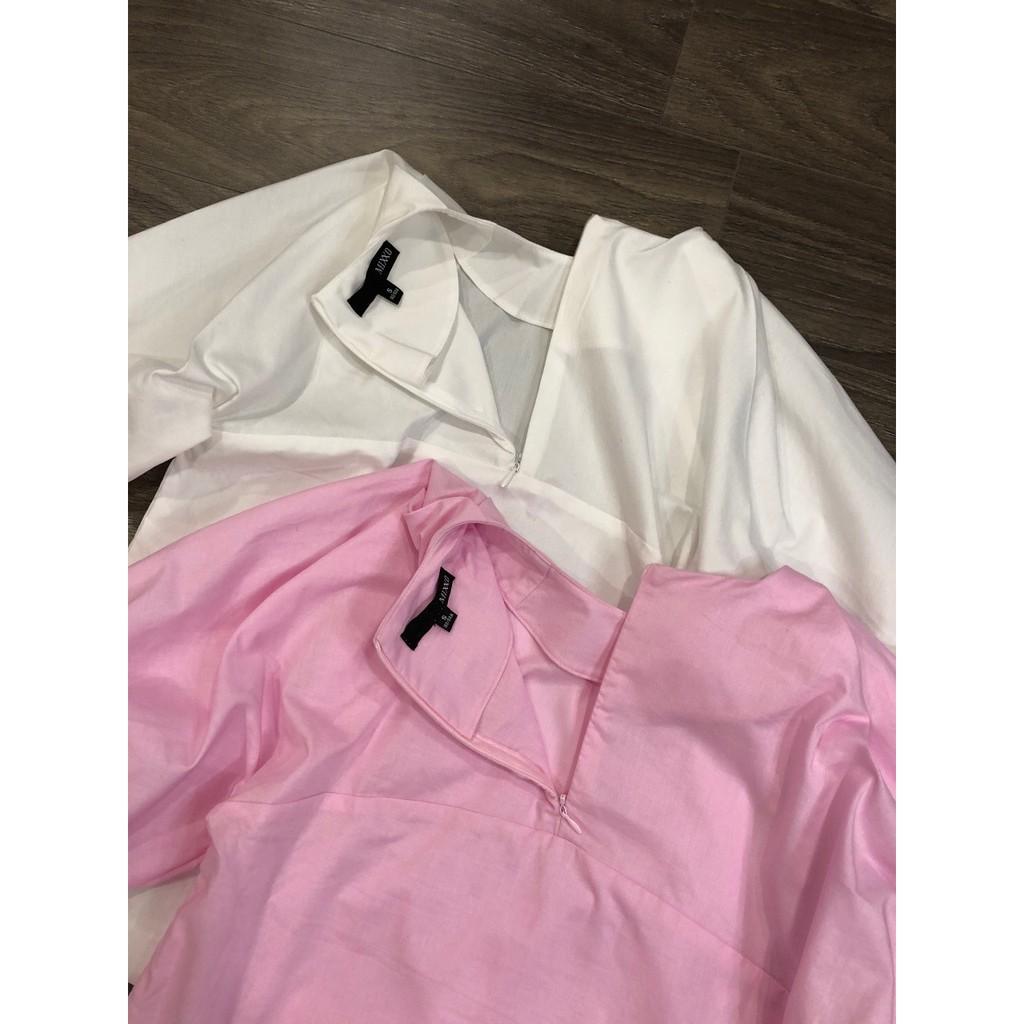 Áo MIXXO Tay Xếp Ly Phồng Kami