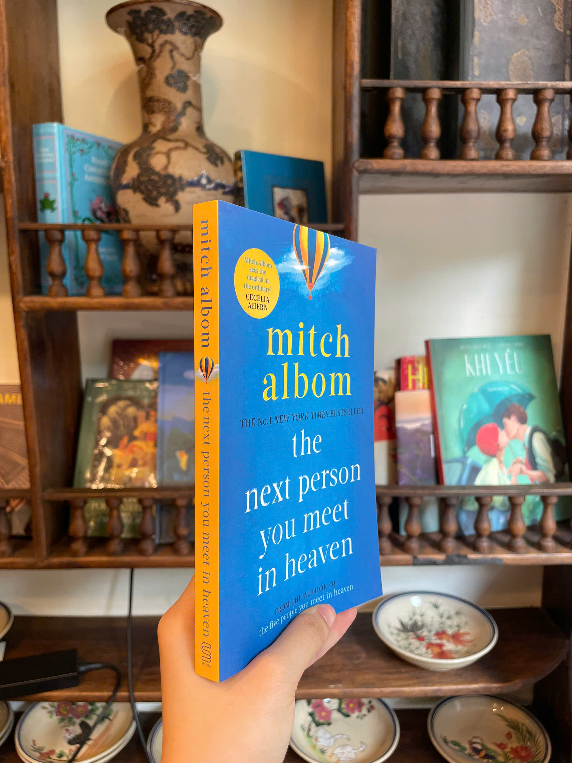 Sách - The Next Person You Meet In Heaven by Mitch Albom/ Tiểu thuyết tiếng Anh/ Fiction/ English