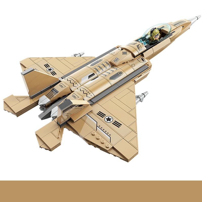 Đồ chơi Lắp ráp Máy bay phản lực - Enlighten 22013 Aircraft plane - Xếp hình thông minh - Mô hình trí tuệ