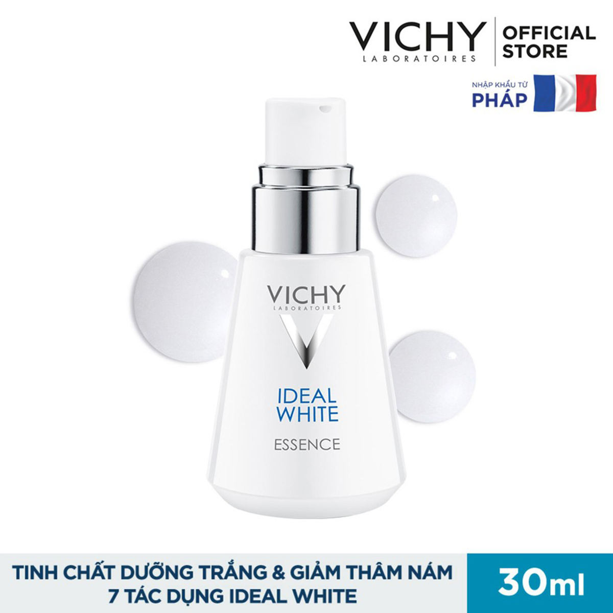 Tinh Chất Dưỡng Trắng Sâu 7 Tác Dụng Vichy Ideal White Meta Whitening Essence - 100854585 (30ml)