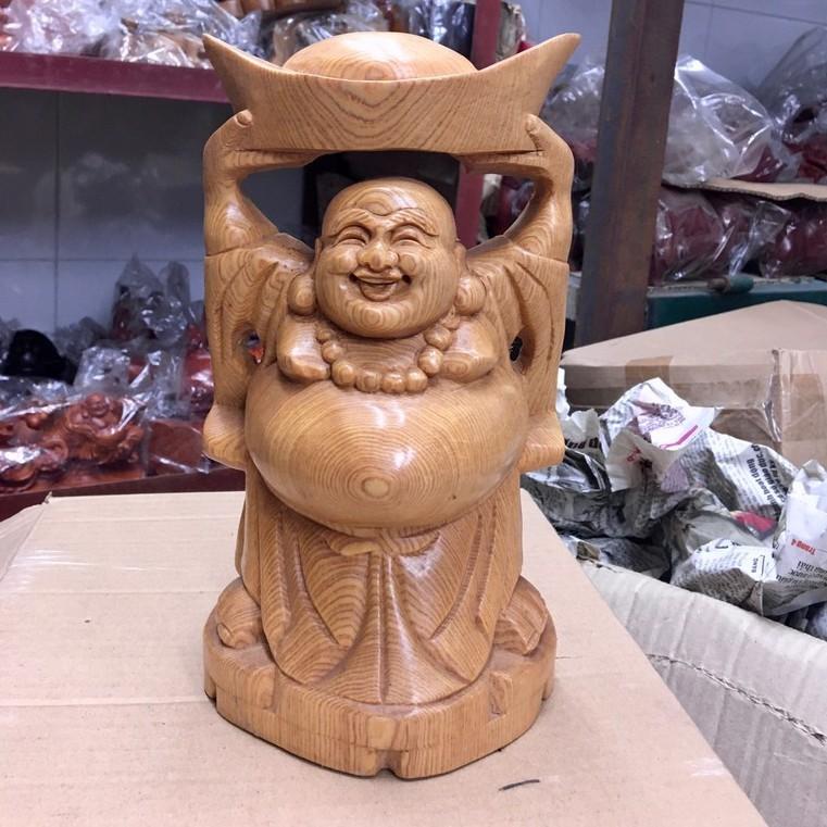 Tượng ông Thần Tài gỗ Hương